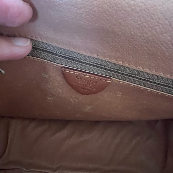 Celine VINTAGE Halfmoon Flap Crossbody - Picture 12 of 14